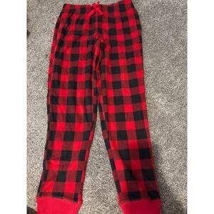 NWOT Old Navy Red Buffalo Plaid Pajama Pants Girls Size L (10-12)